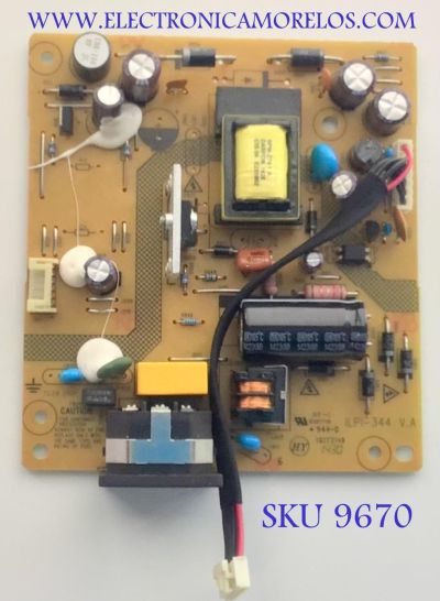 FUENTE PARA MONITOR DELL / NUMERO DE PARTE 790H81400600R00 / 491A017A1400R06 / MODELO D2015HF